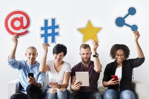 Concept social media si reclame tiktok