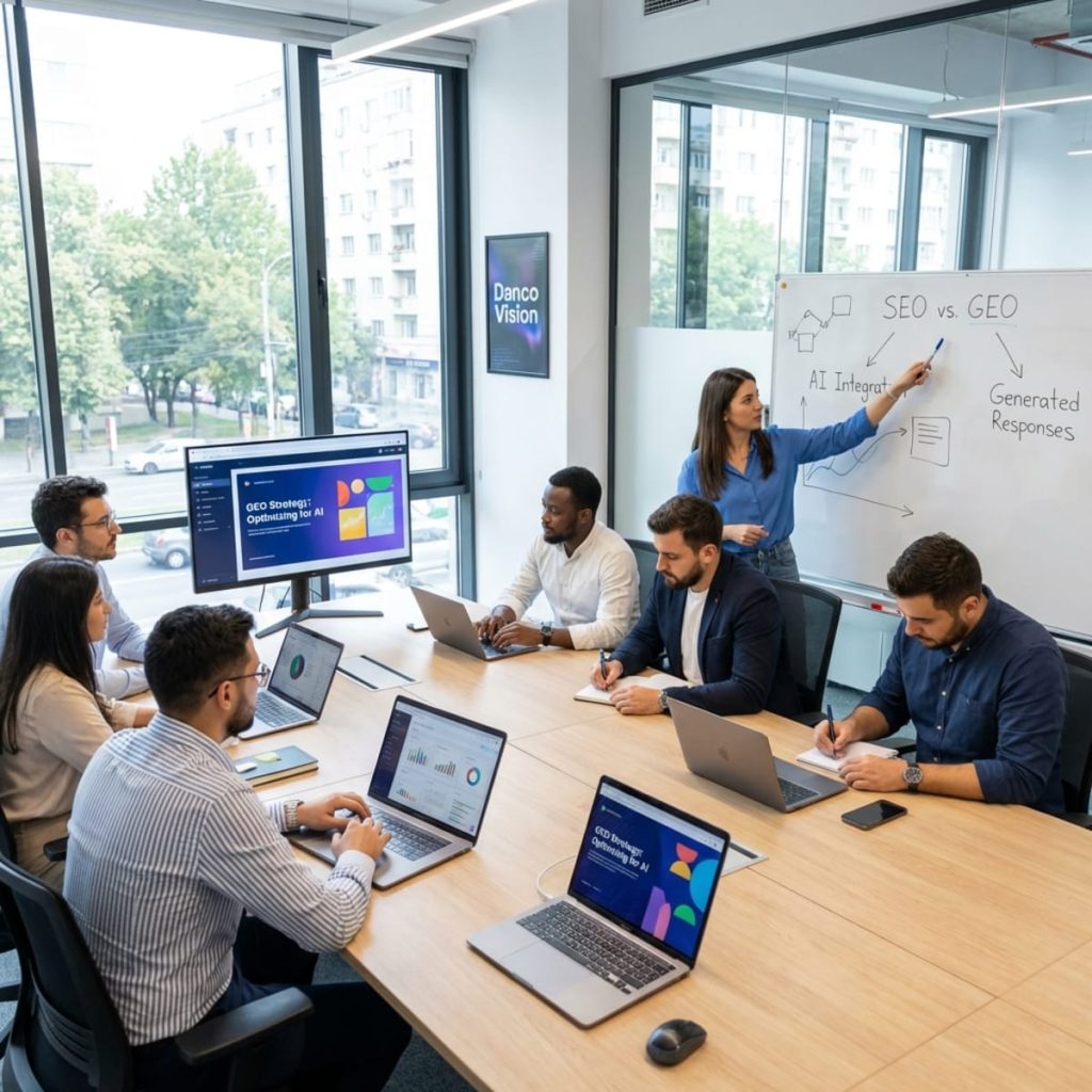 GEO optimizare generativă România - Danco Vision - Romania comprehensive guide