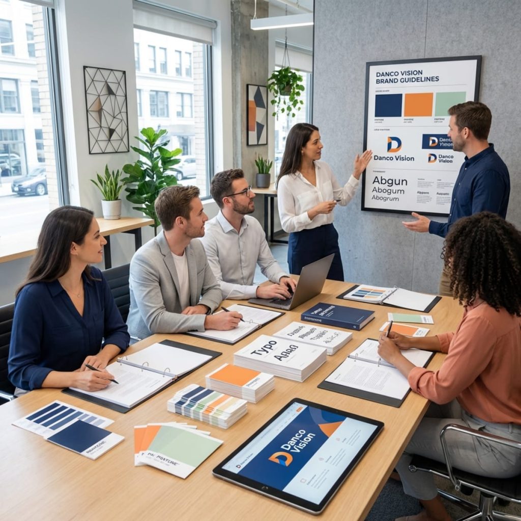 manual de brand - Danco Vision - Romania comprehensive guide