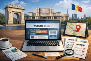 web design personalizat în București
