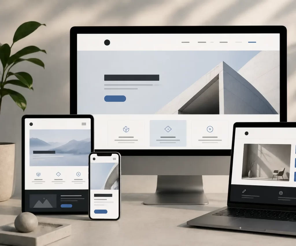 creare site de prezentare